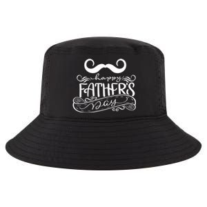 Happy Father's Day Dad Mustache Cool Comfort Performance Bucket Hat