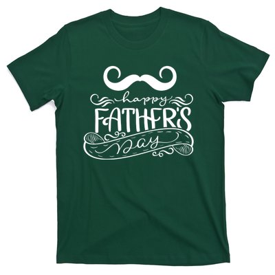 Happy Father's Day Dad Mustache T-Shirt