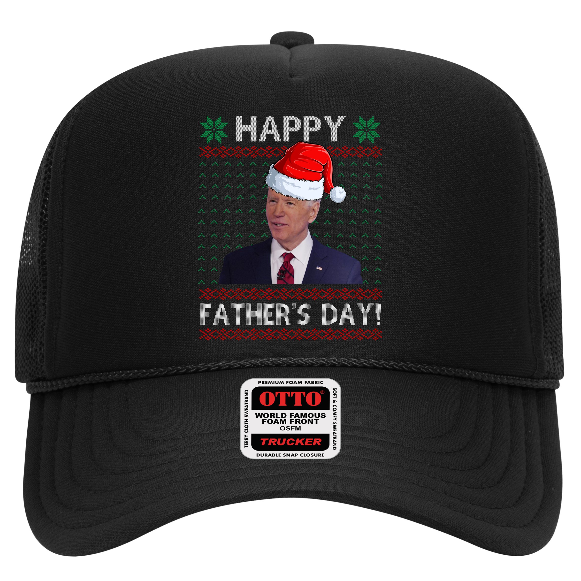 Happy Father's Day Funny Joe Biden Christmas Hat