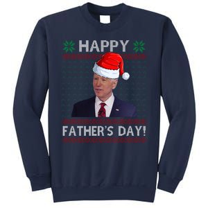 Happy Father's Day Funny Joe Biden Christmas Sweatshirt