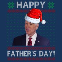Happy Father's Day Funny Joe Biden Christmas Tank Top
