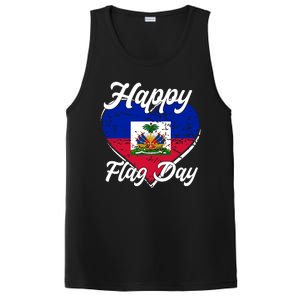 Happy Flag Day 1804 Haiti Haitian Independence PosiCharge Competitor Tank