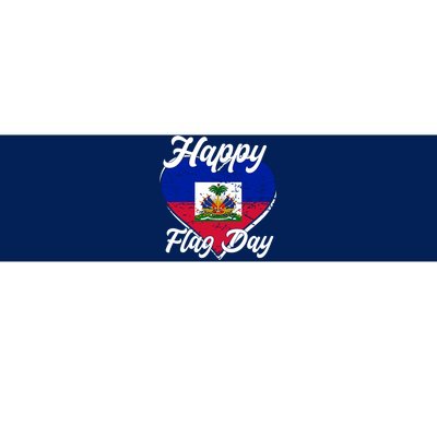 Happy Flag Day 1804 Haiti Haitian Independence Bumper Sticker