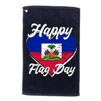 Happy Flag Day 1804 Haiti Haitian Independence Platinum Collection Golf Towel