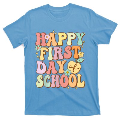 Happy First Day Of School Teachers Back To School T-Shirt