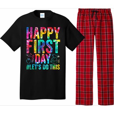 Happy First Day Lets Do This Welcome Back To School Pajama Set