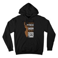 Hunting Fitness Deer In Freezer Funny Hunter Hoodie