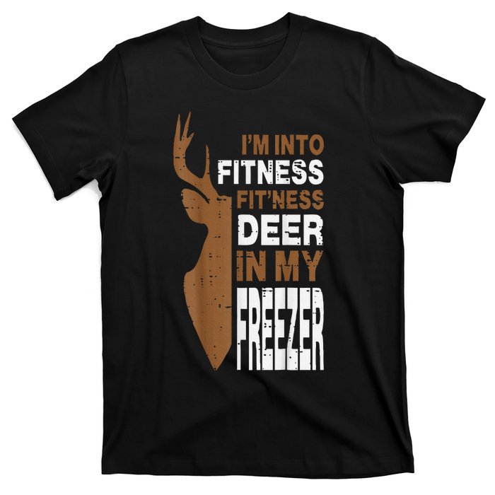 Hunting Fitness Deer In Freezer Funny Hunter T-Shirt