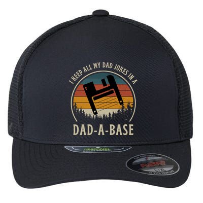 Happy Father's Day Matching Programmer Proud Dad Flexfit Unipanel Trucker Cap