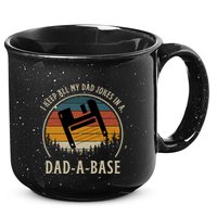Happy Father's Day Matching Programmer Proud Dad 15oz Campfire Ceramic Mug