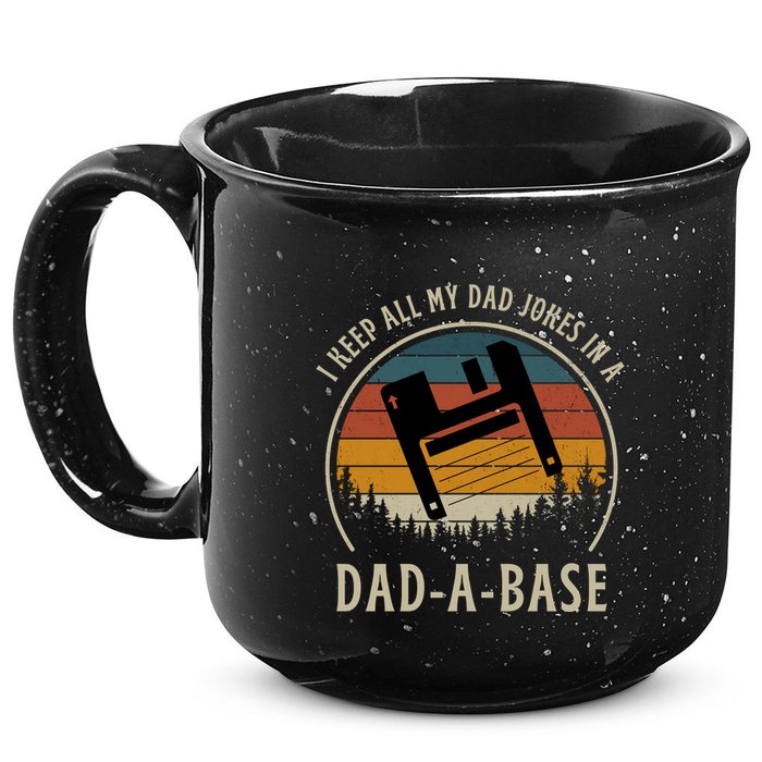 Happy Father's Day Matching Programmer Proud Dad 15oz Campfire Ceramic Mug