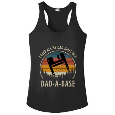 Happy Father's Day Matching Programmer Proud Dad Ladies PosiCharge Competitor Racerback Tank