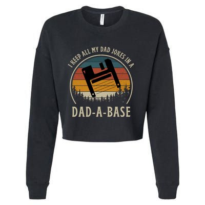 Happy Father's Day Matching Programmer Proud Dad Cropped Pullover Crew