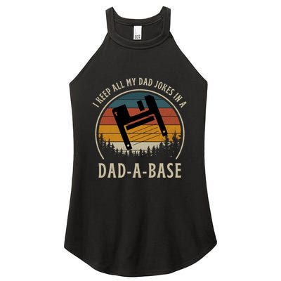 Happy Father's Day Matching Programmer Proud Dad Women's Perfect Tri Rocker Tank
