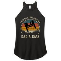 Happy Father's Day Matching Programmer Proud Dad Women's Perfect Tri Rocker Tank