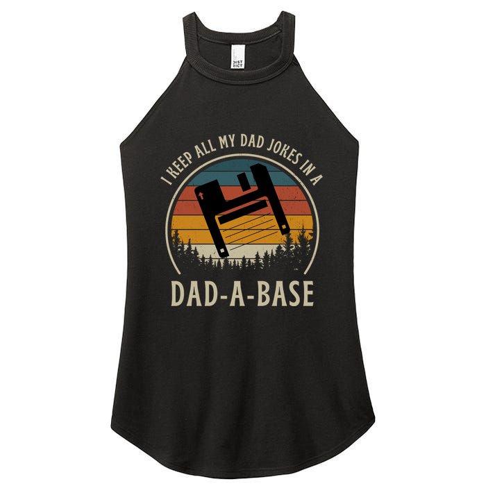 Happy Father's Day Matching Programmer Proud Dad Women's Perfect Tri Rocker Tank