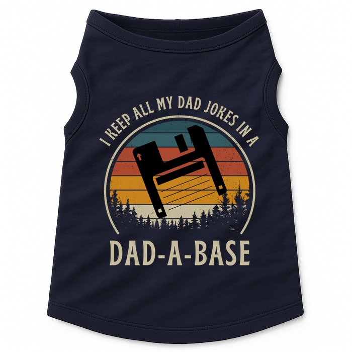 Happy Father's Day Matching Programmer Proud Dad Doggie Tank