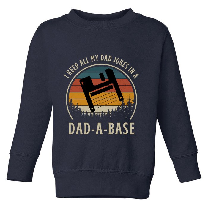 Happy Father's Day Matching Programmer Proud Dad Toddler Sweatshirt