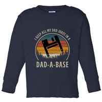 Happy Father's Day Matching Programmer Proud Dad Toddler Long Sleeve Shirt