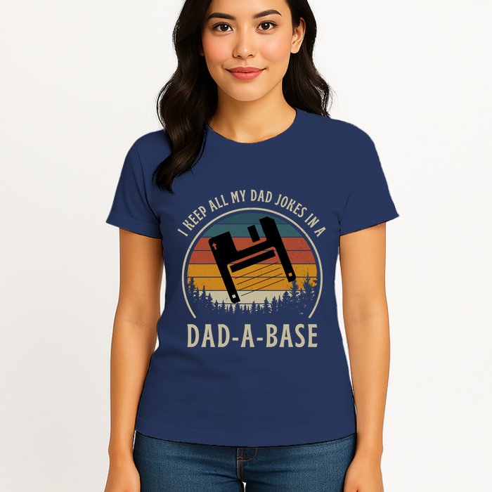 Happy Father's Day Matching Programmer Proud Dad Womens T-Shirt