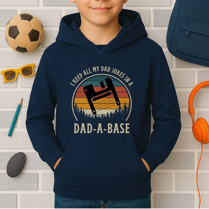Happy Father's Day Matching Programmer Proud Dad Kids Hoodie