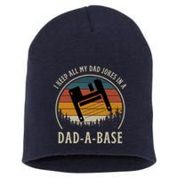 Happy Father's Day Matching Programmer Proud Dad Short Acrylic Beanie