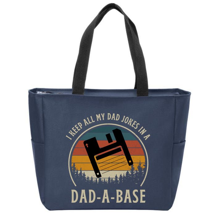 Happy Father's Day Matching Programmer Proud Dad Zip Tote Bag