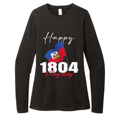 Haitian Flag Day Haiti 1804 For Proud Haitian Womens CVC Long Sleeve Shirt