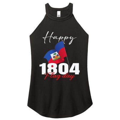 Haitian Flag Day Haiti 1804 For Proud Haitian Women’s Perfect Tri Rocker Tank