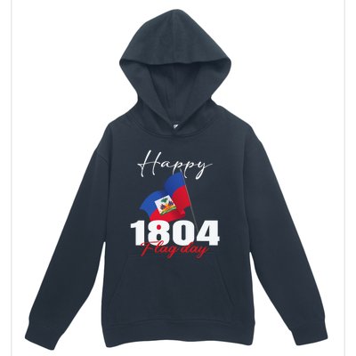 Haitian Flag Day Haiti 1804 For Proud Haitian Urban Pullover Hoodie