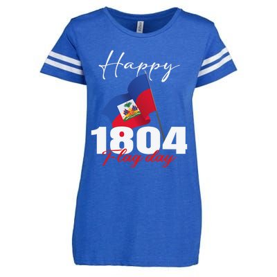 Haitian Flag Day Haiti 1804 For Proud Haitian Enza Ladies Jersey Football T-Shirt