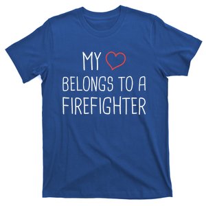 Heart Fire Departt And Fire Fighter / Firefighter Gift T-Shirt