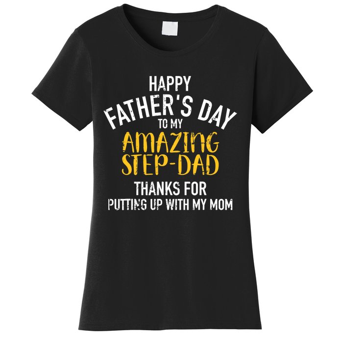 Happy father's day step dad Women's T-Shirt