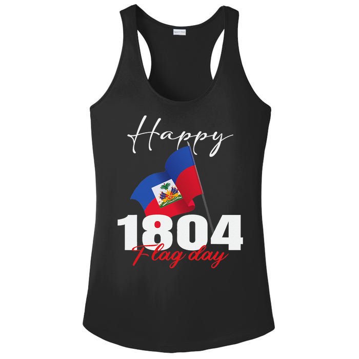 Haitian Flag Day Haiti 1804 for Proud haitian Ladies PosiCharge Competitor Racerback Tank