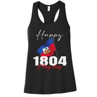 Haitian Flag Day Haiti 1804 for Proud haitian Women's Racerback Tank