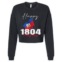 Haitian Flag Day Haiti 1804 for Proud haitian Cropped Pullover Crew