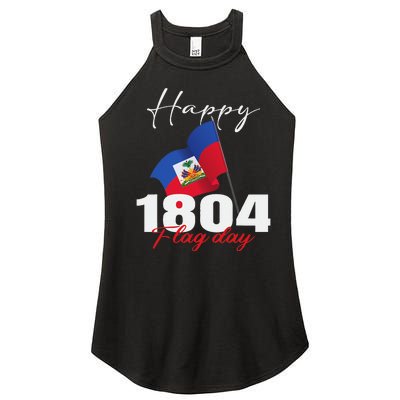 Haitian Flag Day Haiti 1804 for Proud haitian Women's Perfect Tri Rocker Tank