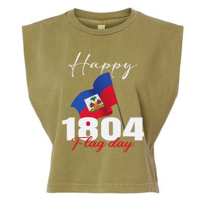 Haitian Flag Day Haiti 1804 for Proud haitian Garment-Dyed Women's Muscle Tee