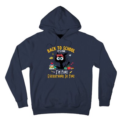 Happy First Day Of School Funny Back To School Teacher Hoodie