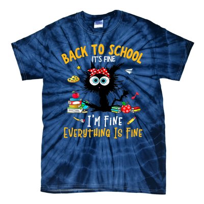 Happy First Day Of School Funny Back To School Teacher Tie-Dye T-Shirt