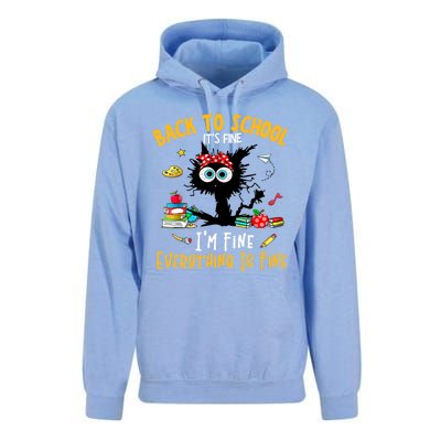 Happy First Day Of School Funny Back To School Teacher Unisex Surf Hoodie