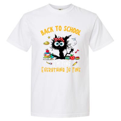 Happy First Day Of School Funny Back To School Teacher Garment-Dyed Heavyweight T-Shirt