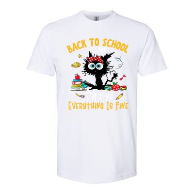 Happy First Day Of School Funny Back To School Teacher Softstyle CVC T-Shirt