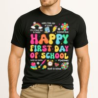 Happy First Day Of School Teacher 1st Back To School Cooling Performance Crew T-Shirt