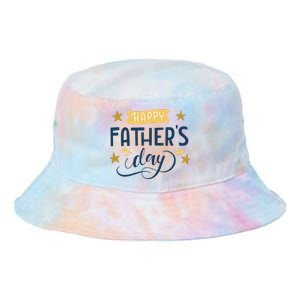 Happy Fathers Day Celebration Gift Tie Dye Newport Bucket Hat