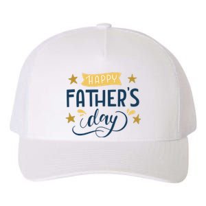 Happy Fathers Day Celebration Gift Yupoong Adult 5-Panel Trucker Hat