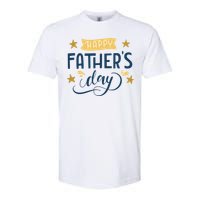 Happy Fathers Day Celebration Gift Softstyle CVC T-Shirt