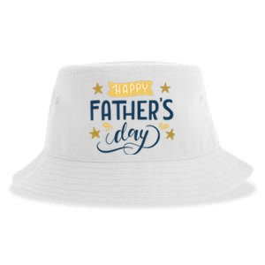 Happy Fathers Day Celebration Gift Sustainable Bucket Hat