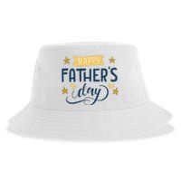 Happy Fathers Day Celebration Gift Sustainable Bucket Hat