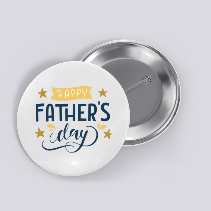 Happy Fathers Day Celebration Gift Button